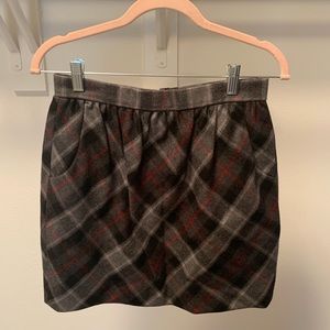 Dolce & Gabbana Wool Mini Skirt